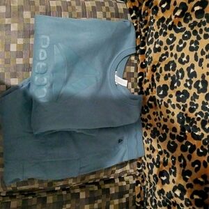 reebox sweat suit grey